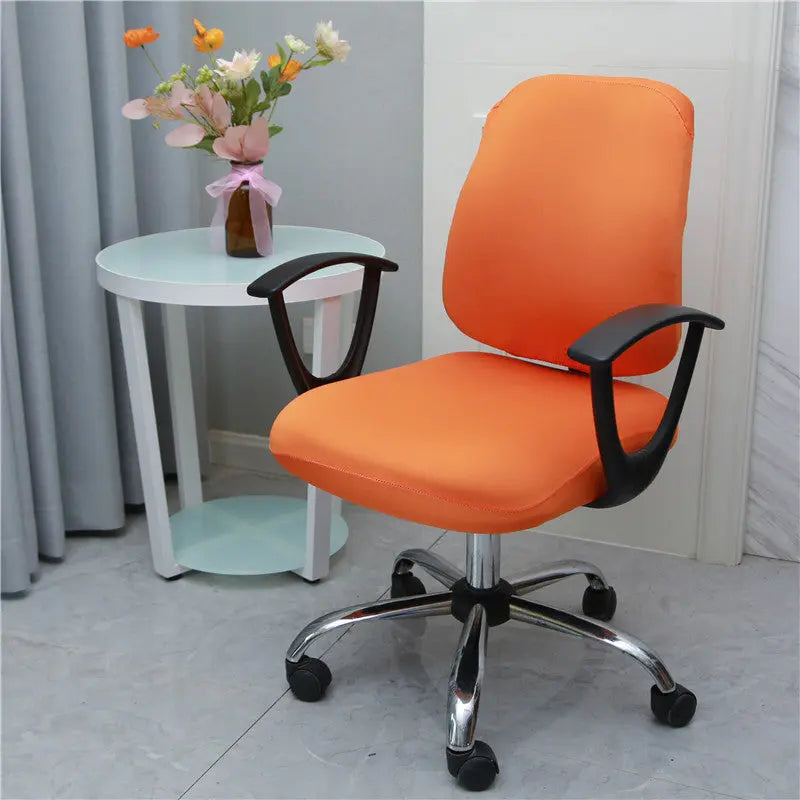 Housse Chaise Élastique COLORZ Orange Split-Average Size