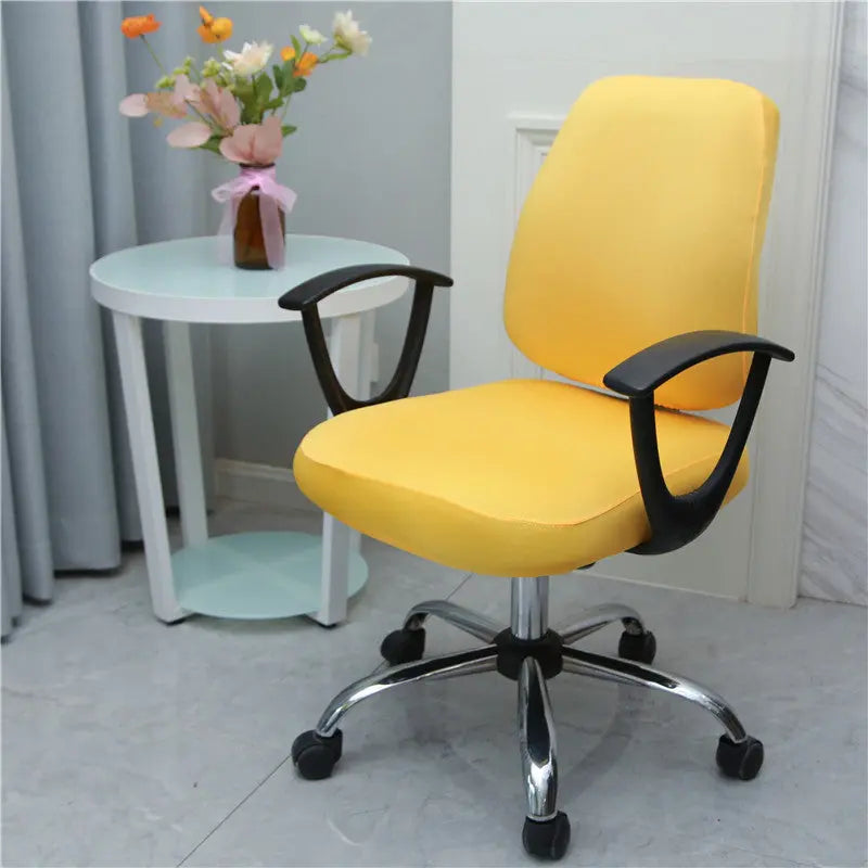Housse Chaise Élastique COLORZ Yellow Split-Average Size