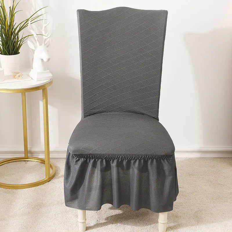 Housse Chaise Élastique SORANO Dark grey