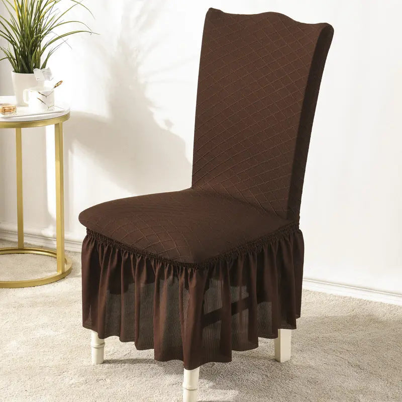 Housse Chaise Élastique SORANO Dark brown