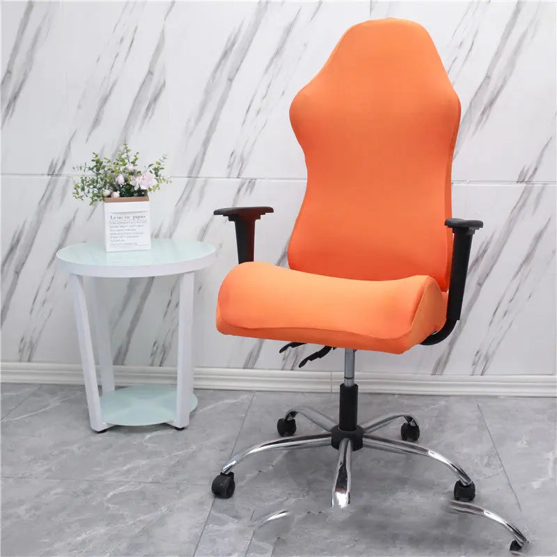 Housse Chaise Ergonomique Extensible ZORVAX Orange