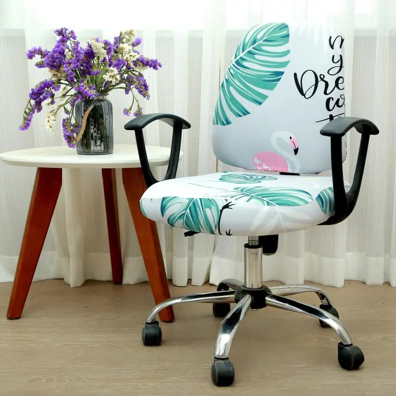 Housse Chaise Extensible SPLICO Flamingo