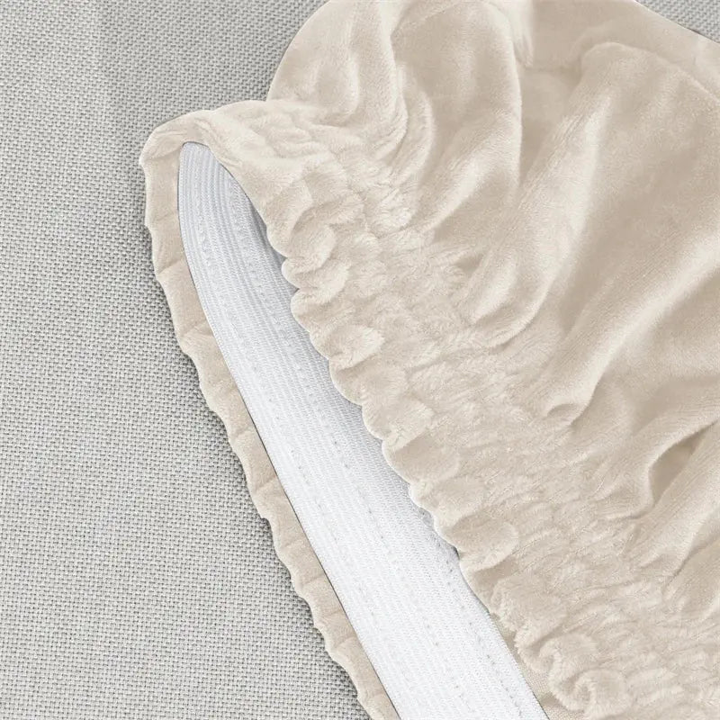 Housse Chaise Velours Doux YUKANA Housse de France