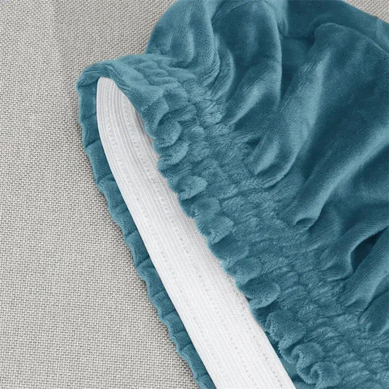 Housse Chaise Velours Doux YUKANA Housse de France