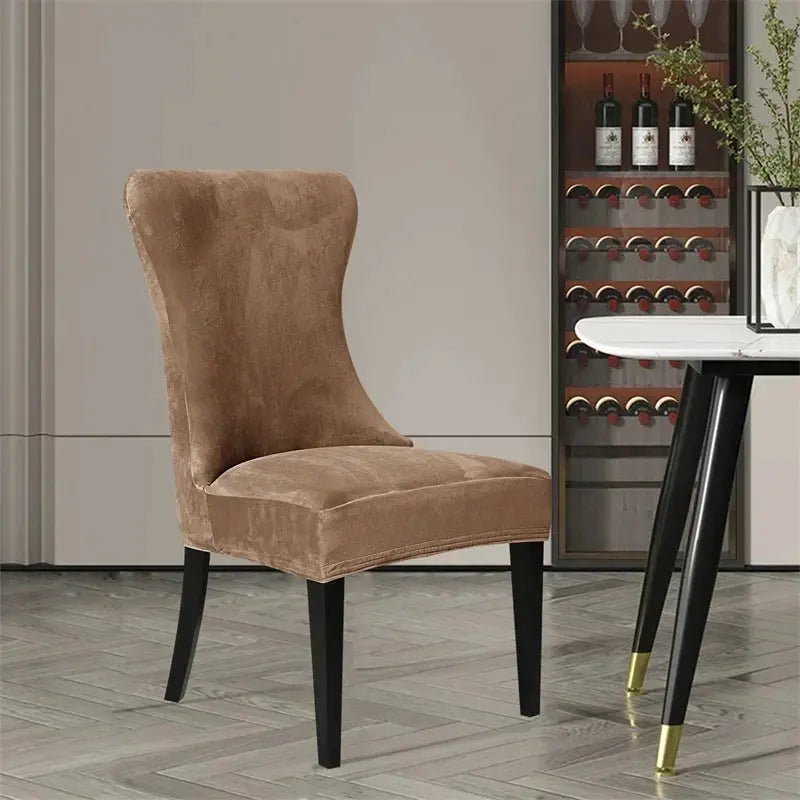 Housse Chaise Velours Doux YUKANA Housse de France