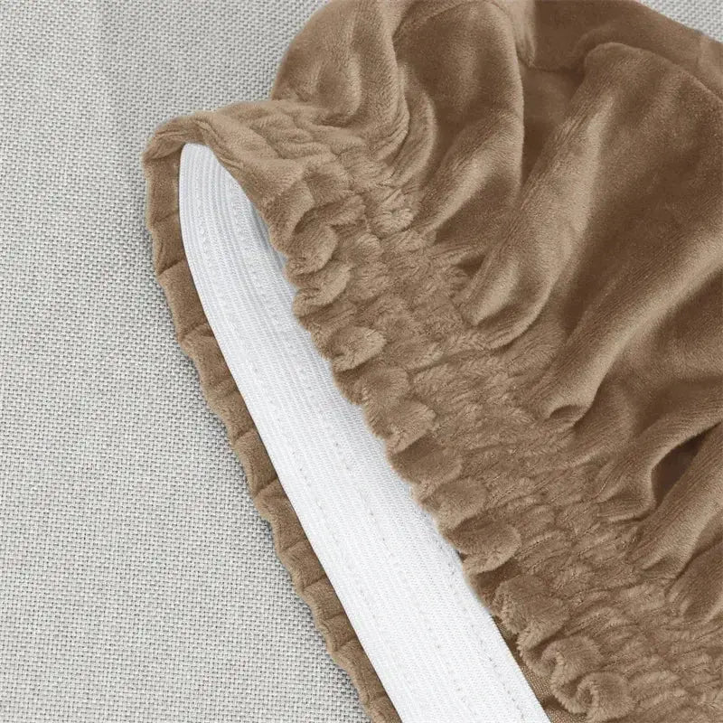 Housse Chaise Velours Doux YUKANA Housse de France