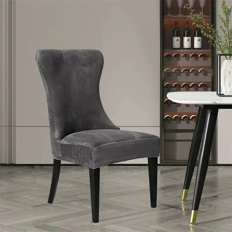 Housse Chaise Velours Doux YUKANA Housse de France