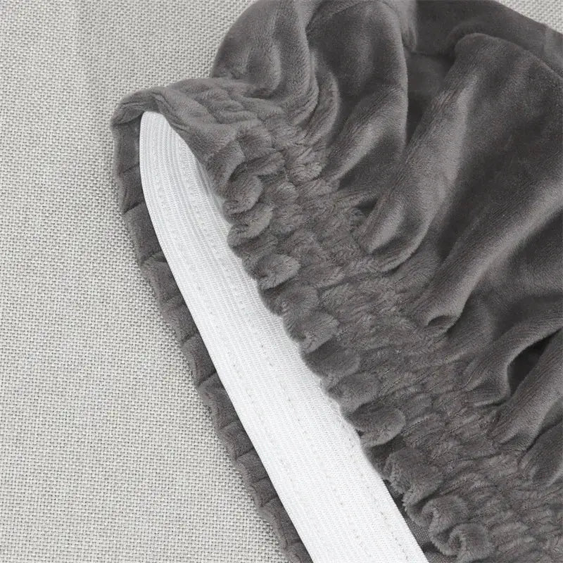 Housse Chaise Velours Doux YUKANA Housse de France