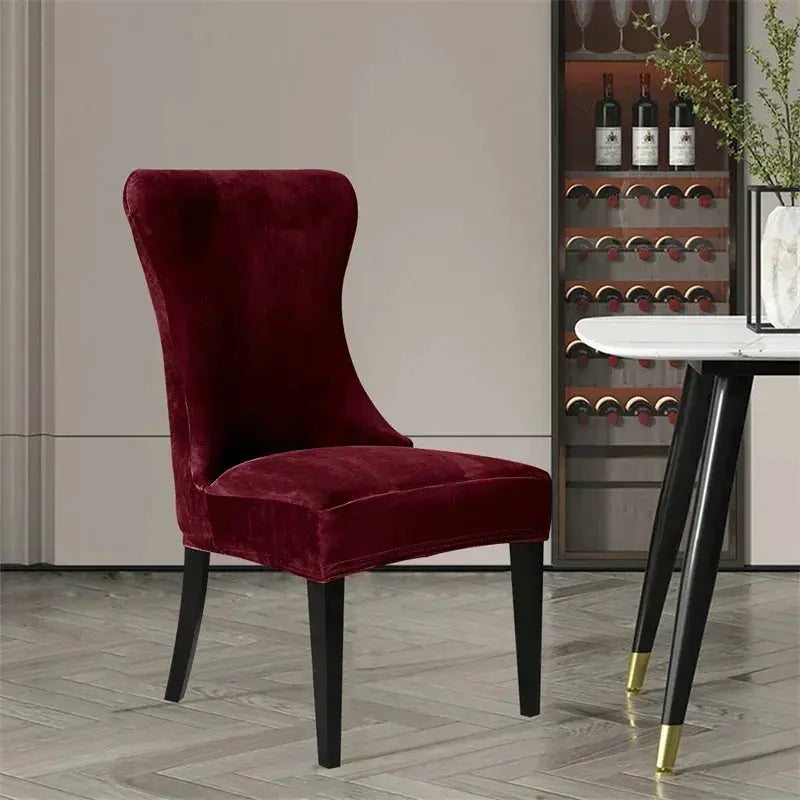 Housse Chaise Velours Doux YUKANA Housse de France