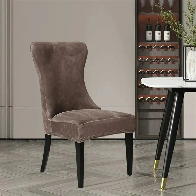 Housse Chaise Velours Doux YUKANA Housse de France