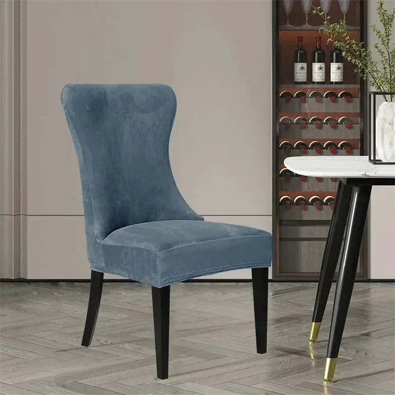 Housse Chaise Velours Doux YUKANA Housse de France