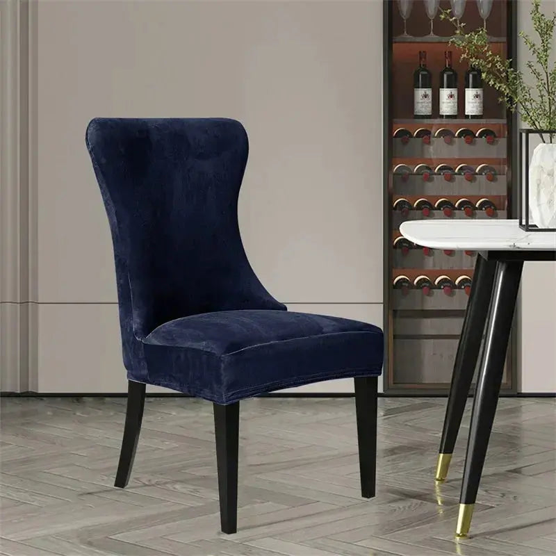 Housse Chaise Velours Doux YUKANA Housse de France