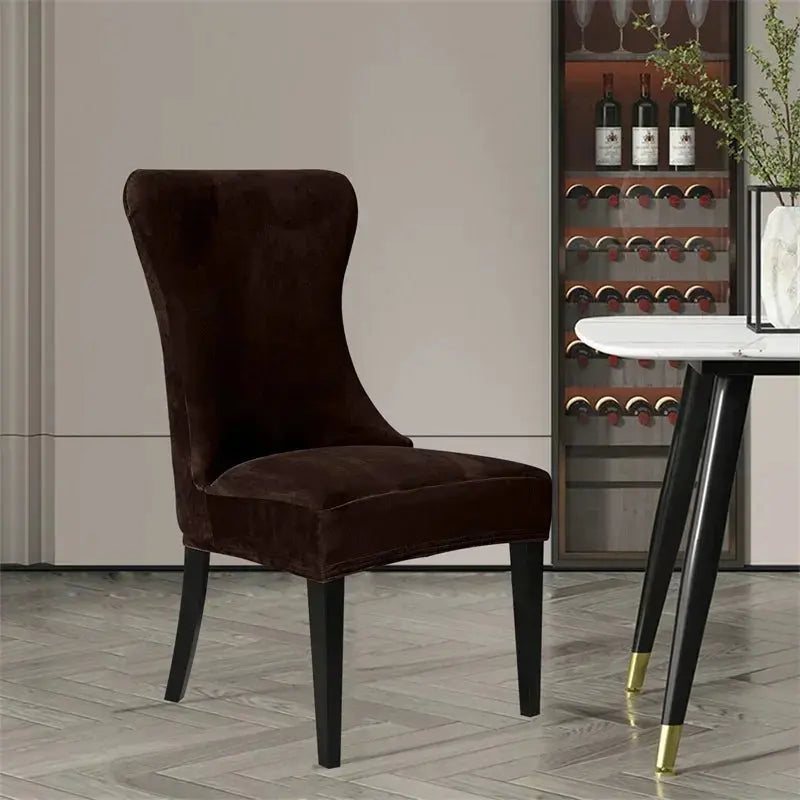 Housse Chaise Velours Doux YUKANA Housse de France