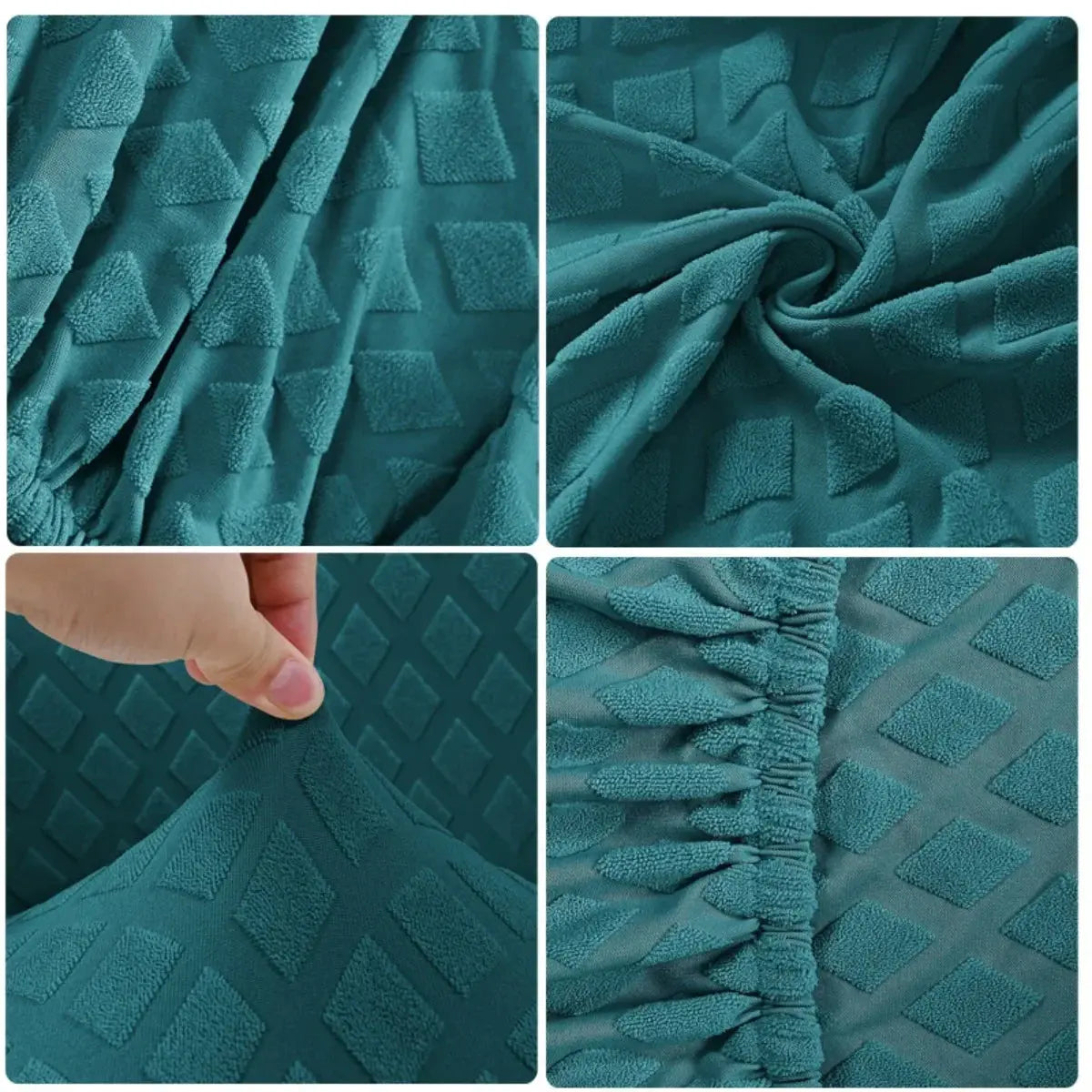 Housse Chaise Velours Extensible VELINA Housse de France