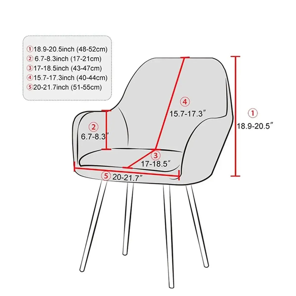 Housse Chaise Velours Extensible VELINA Housse de France