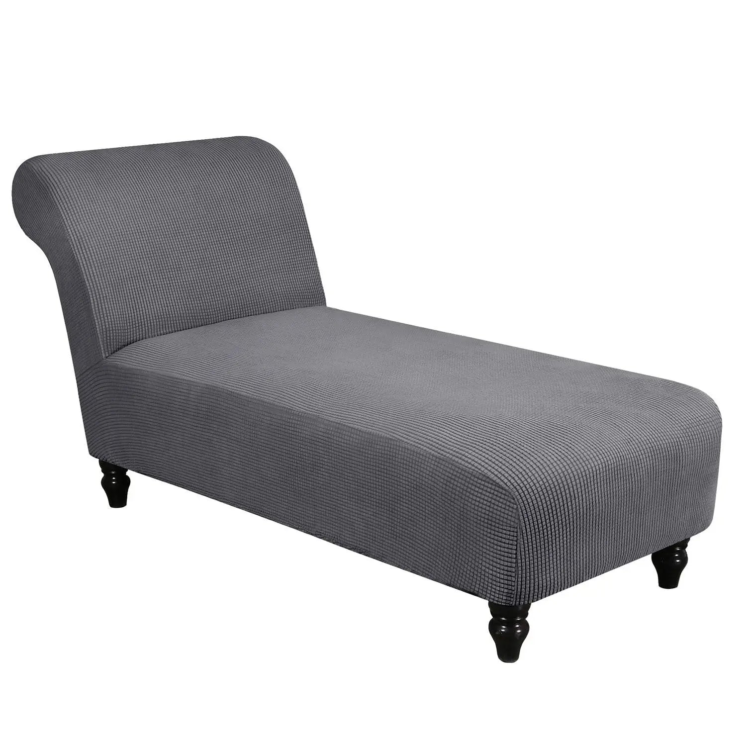 Housse Fauteuil Extensible MORNA Gray-No Armrest