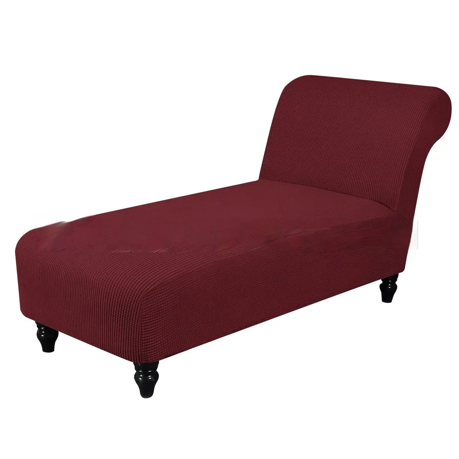 Housse Fauteuil Extensible MORNA Wine Red-No Armrest