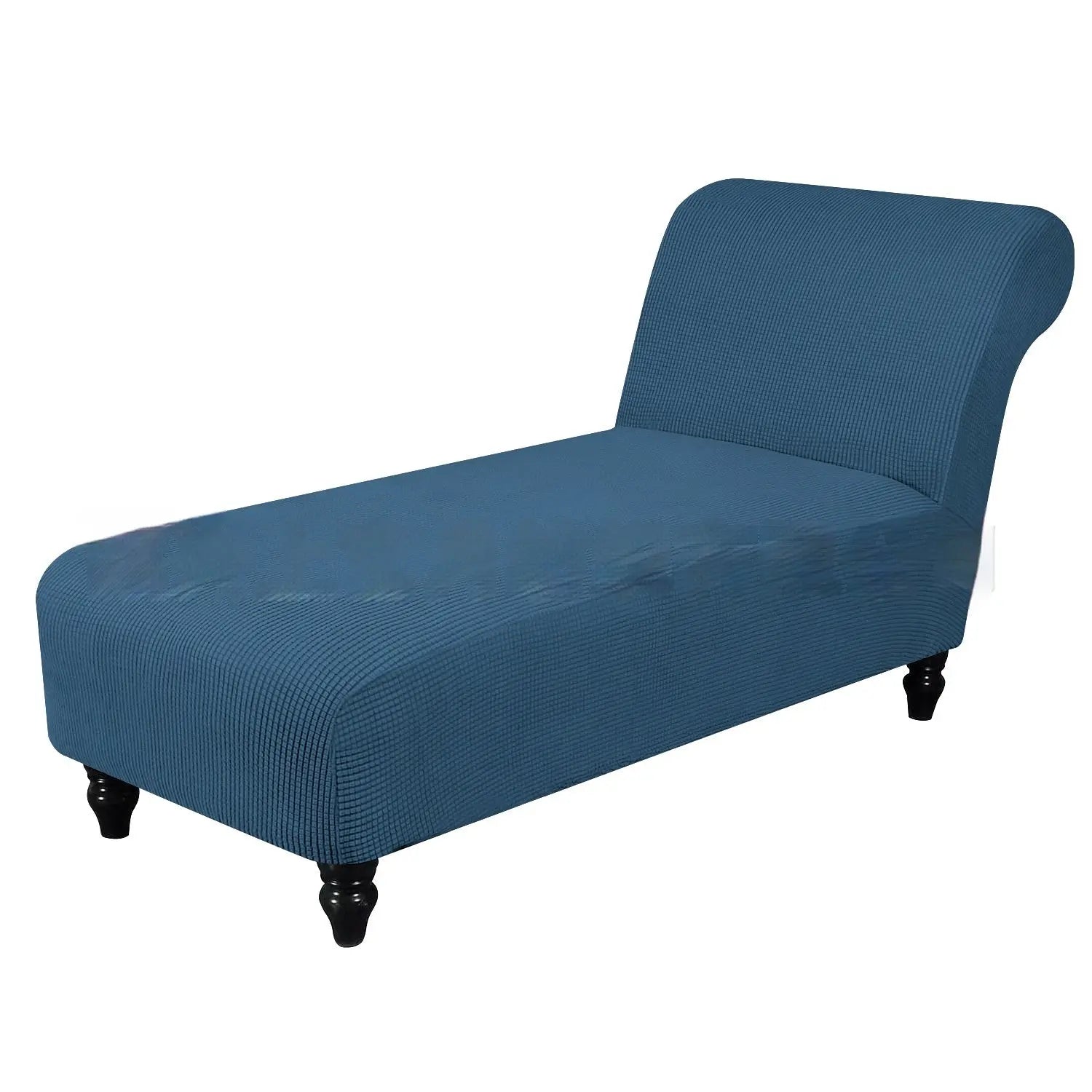 Housse Fauteuil Extensible MORNA Dust Blue-No Armrest