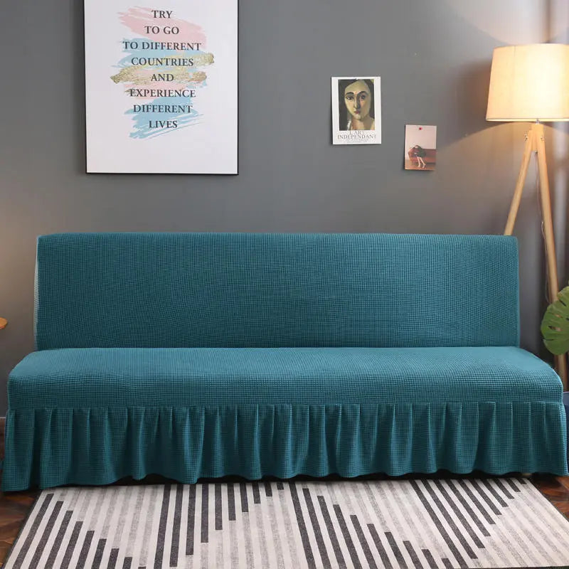 Housse Clic Clac Moderne LYVON Sapphire Blue-150x170cmx100cm