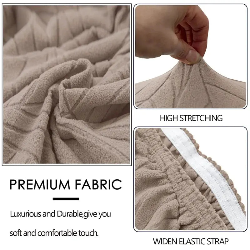 Housse De Chaise Extensible Jacquard FOLIA Housse de France