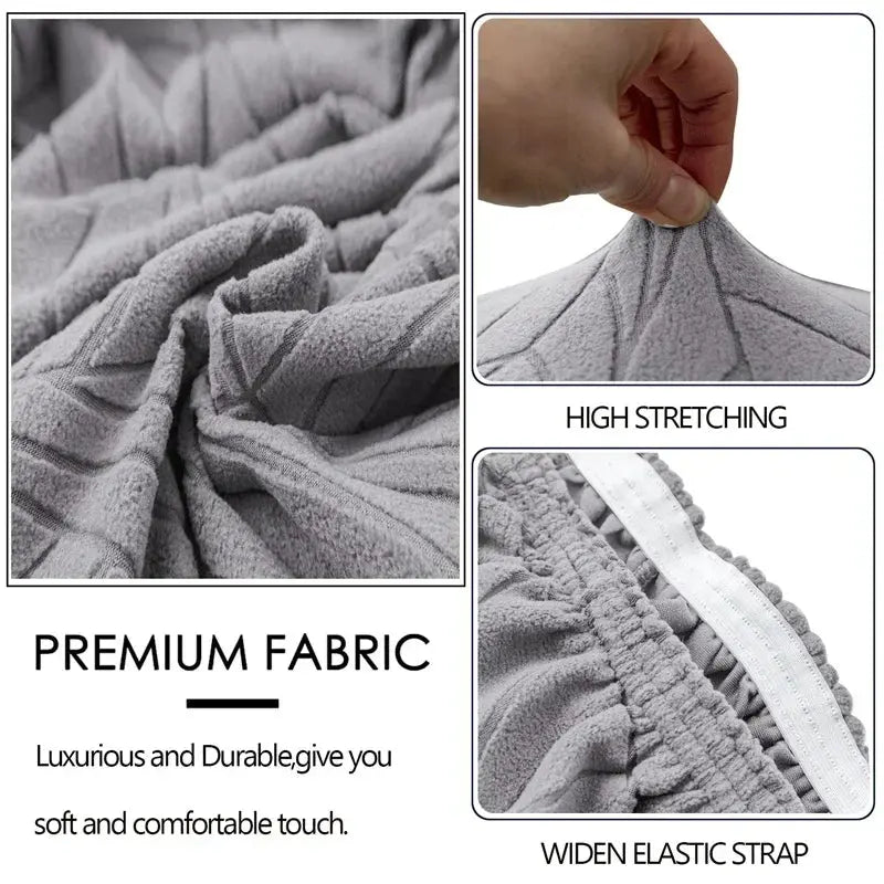 Housse De Chaise Extensible Jacquard FOLIA Housse de France