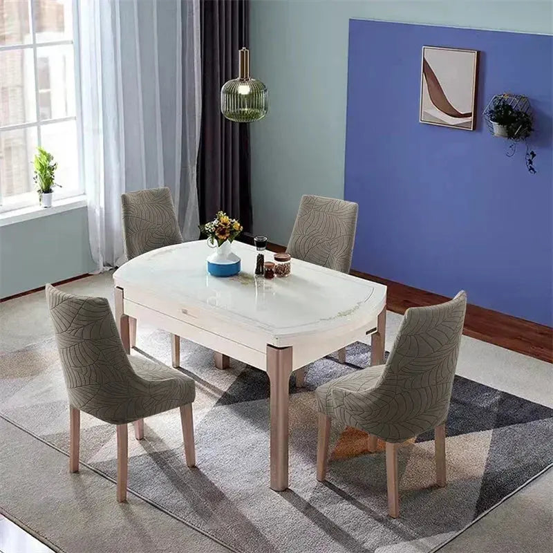 Housse De Chaise Extensible Jacquard FOLIA Housse de France