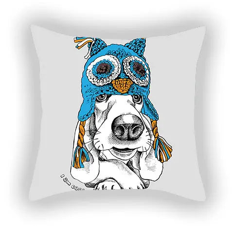 Housse De Coussin Imprimée BALCONY CR536-45x45cm