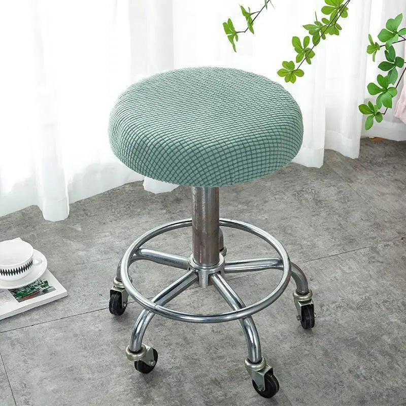 Housse De Tabouret Flanelle Moderne SOFRIA Pine And Cypress Green-Regular