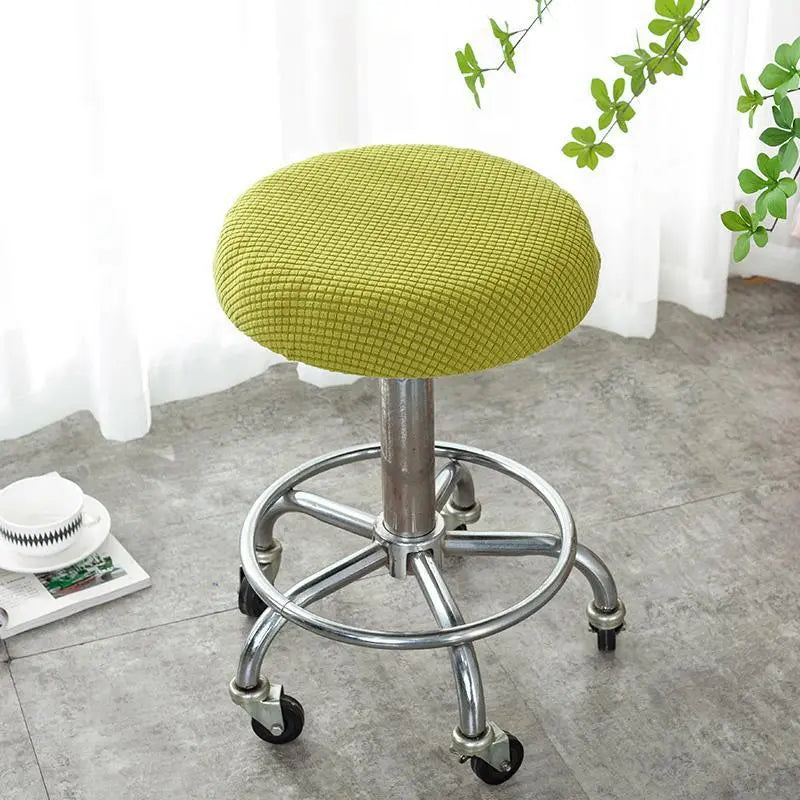 Housse De Tabouret Flanelle Moderne SOFRIA Emerald Green Yellow-Regular