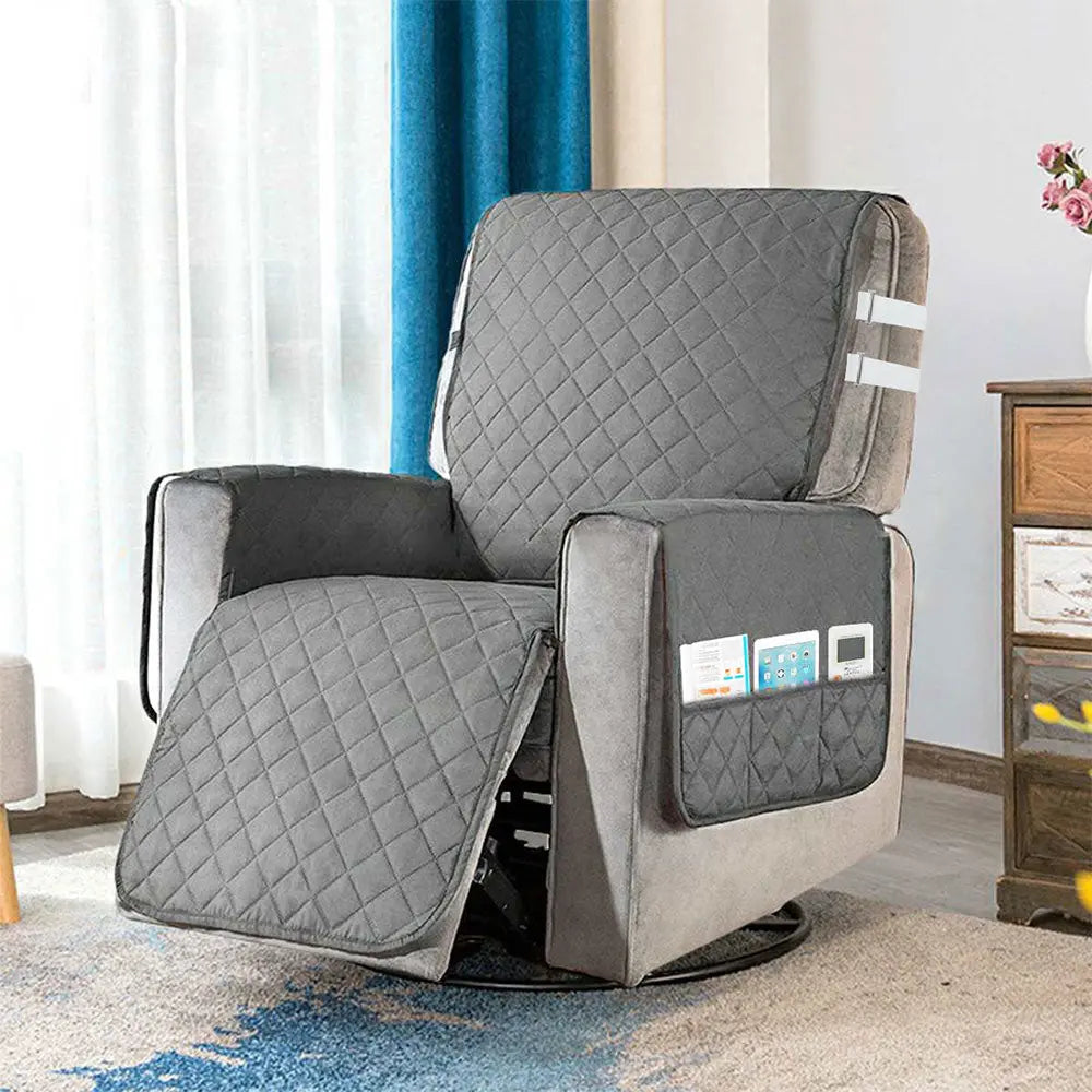Housse Fauteuil Anti-Glisse RELAXOR Grey-S