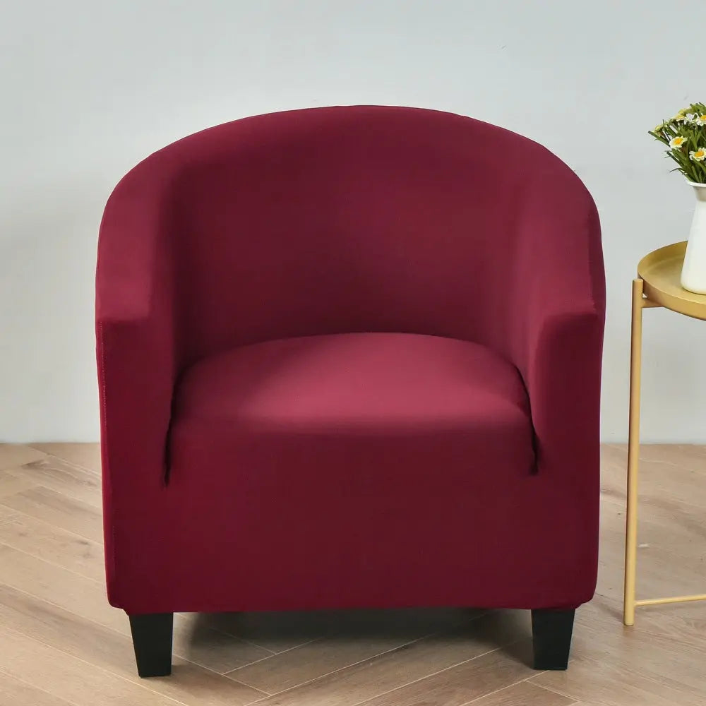 Housse Fauteuil Antidérapant SPADIN Red wine