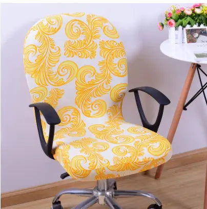 Housse Fauteuil Bureau Imperméable MELO Yellow