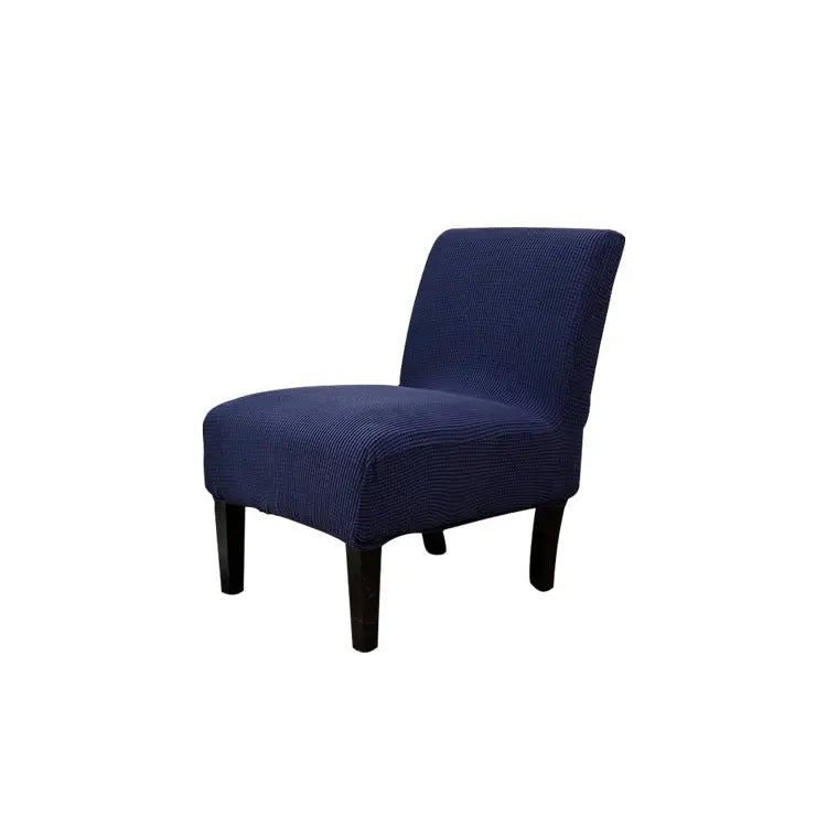 Housse Fauteuil Universelle POLARIS Navy Blue-Fat Stool Chair Cover L Size
