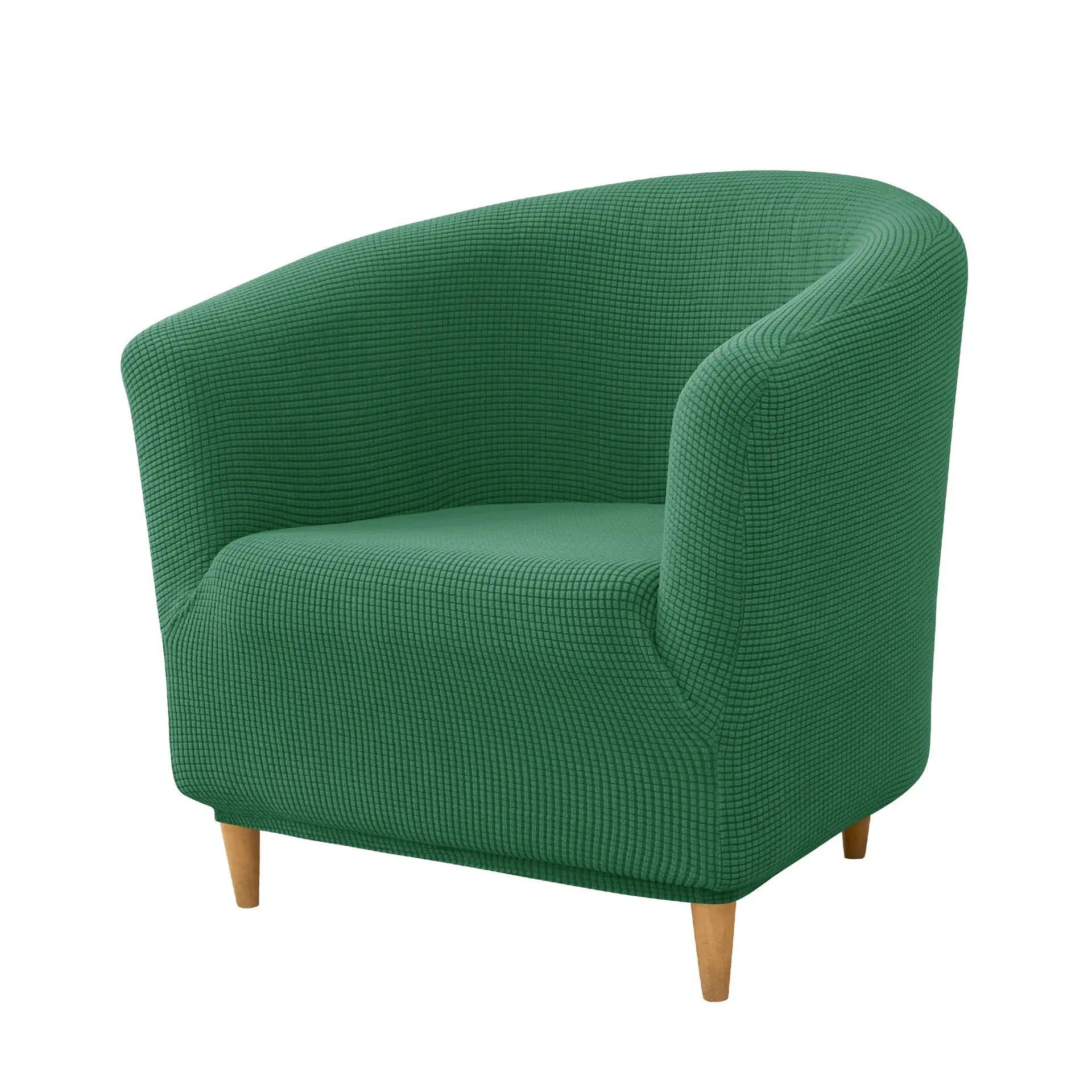 Housse Fauteuil Extensible CORNIA 17 Dark Green-30x24x6cm