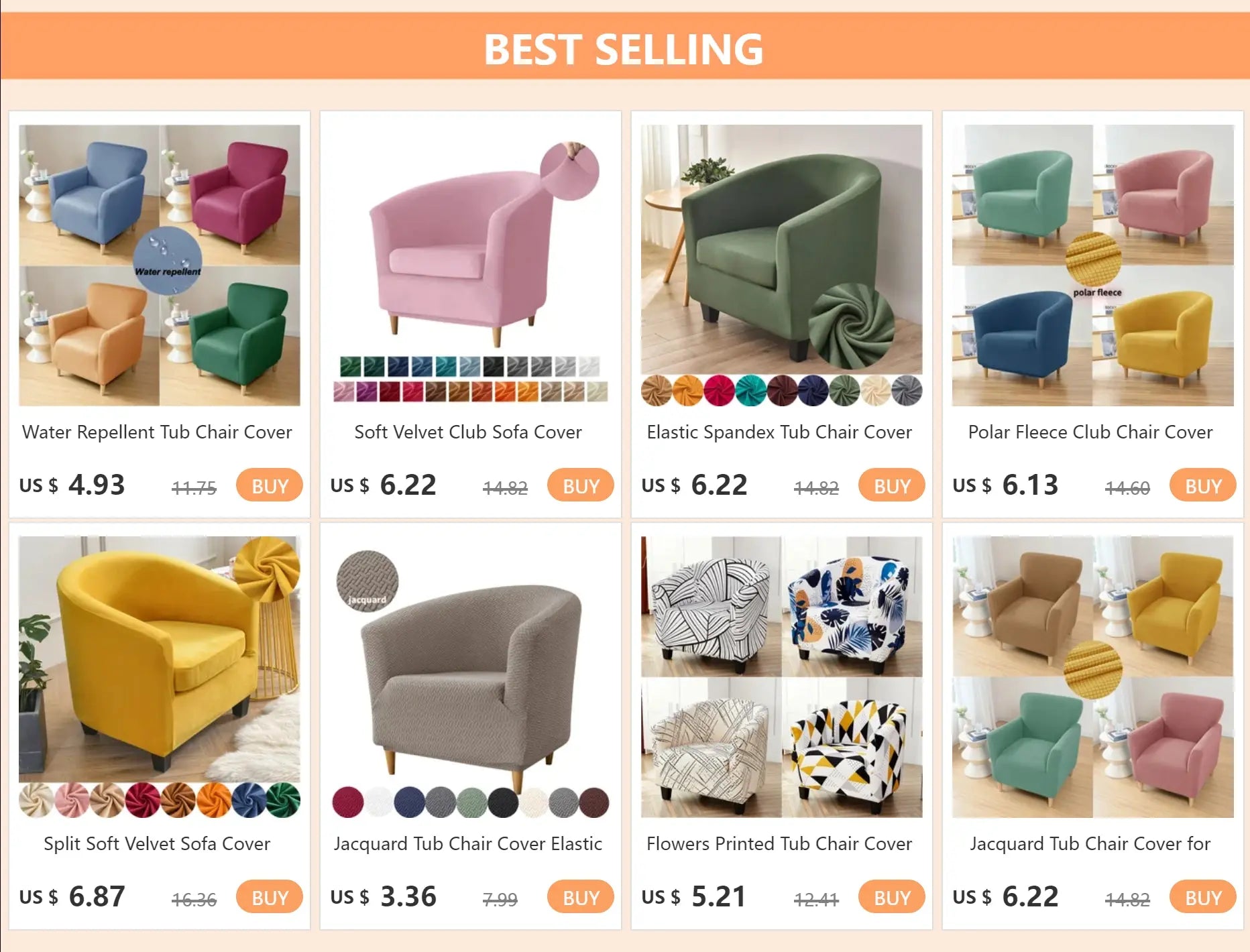 Housse Fauteuil Club Extensible DUOLEN Housse de France