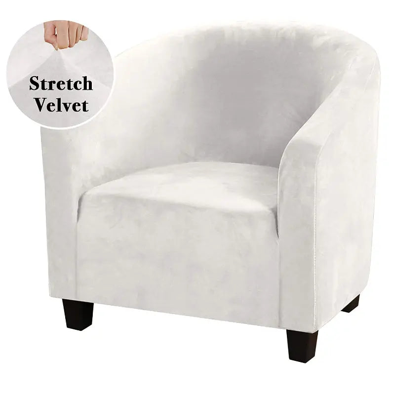 Housse Fauteuil Extensible LUMIRA White