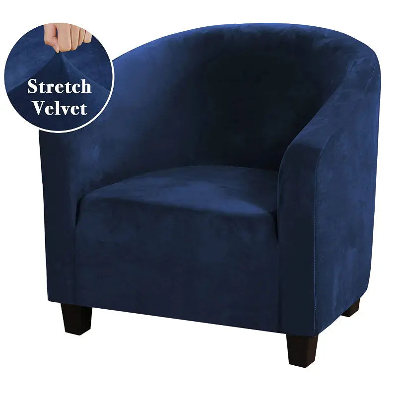 Housse Fauteuil Extensible LUMIRA Navy Blue