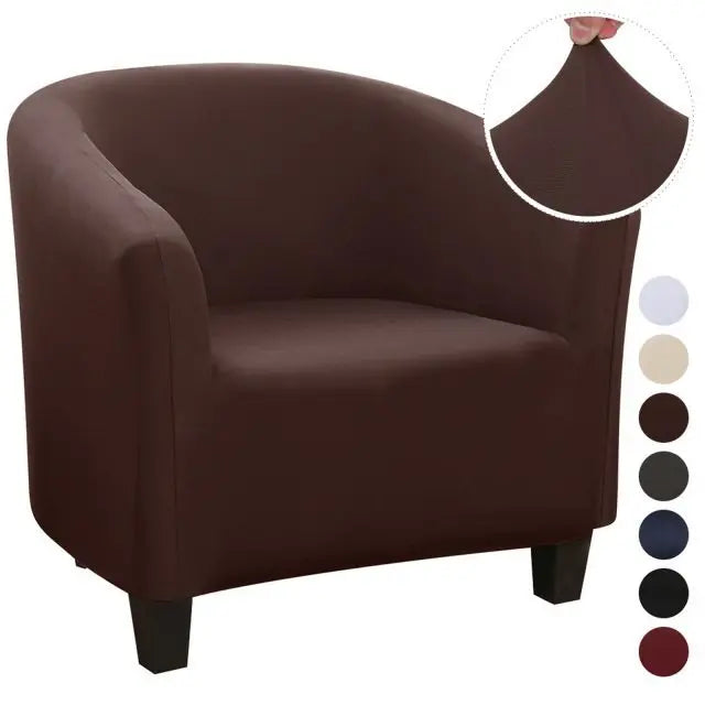 Housse Fauteuil Imperméable SOFTY Coffee Shred milk