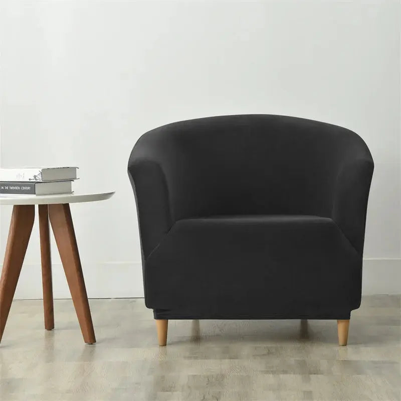 Housse Fauteuil Club Velours Anti-Gliss COVIA Housse de France