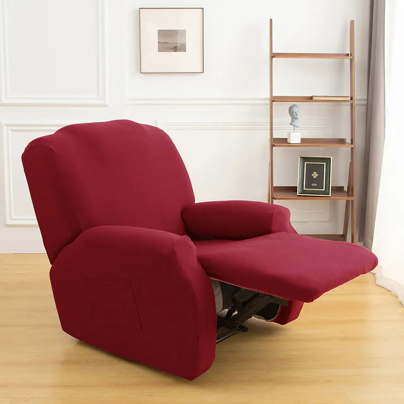 Housse Fauteuil Élastique FLOCKY Big red-Chivas Single