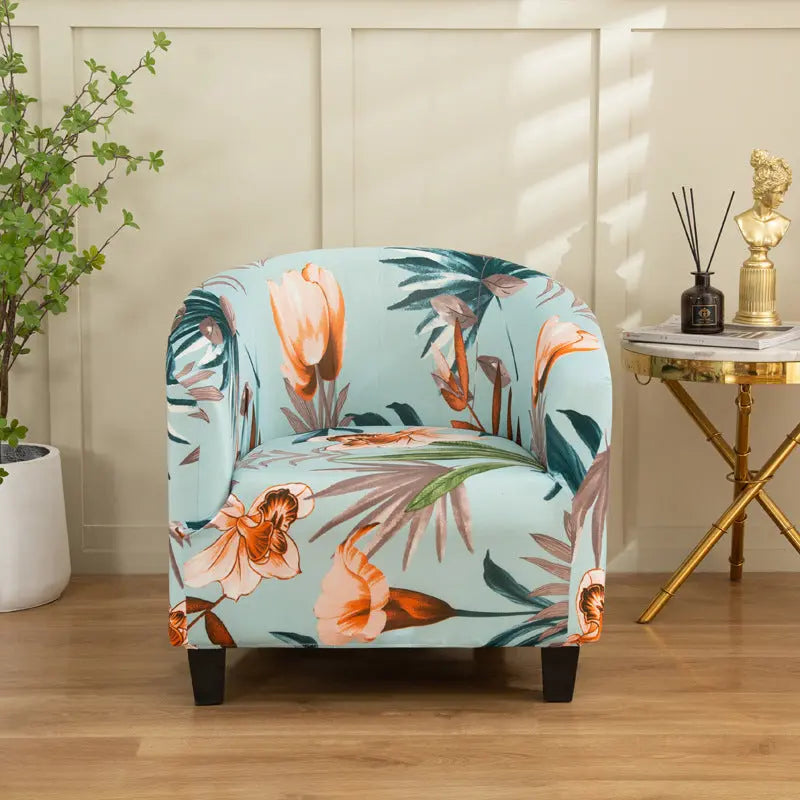 Housse Fauteuil Élastique JASMIRO Elegant Fragrance-Semicircle Single 65 90cm