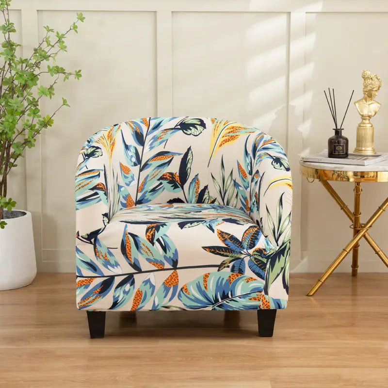 Housse Fauteuil Moderne Sofax Rainforest Leaves-Semicircle Single 65 90cm