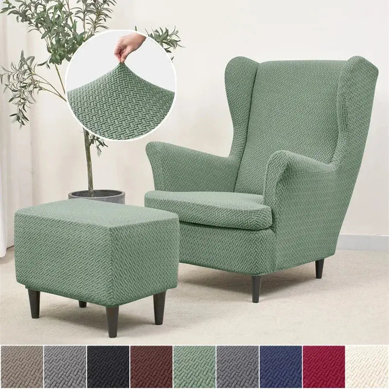 Housse Fauteuil Oreilles Extensible **ALVINA** Housse de France