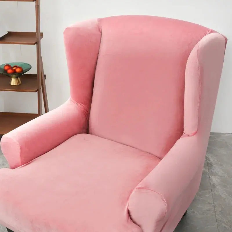 Housse Fauteuil Oreilles Velours VELORA Housse de France