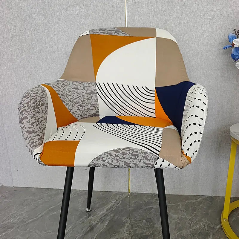 Housse Chaise Moderne POINS Geometry-F36 50