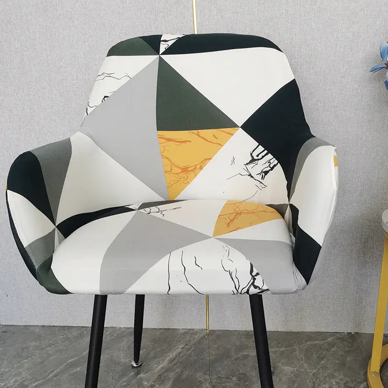 Housse Chaise Moderne POINS Simple Style-F36 50