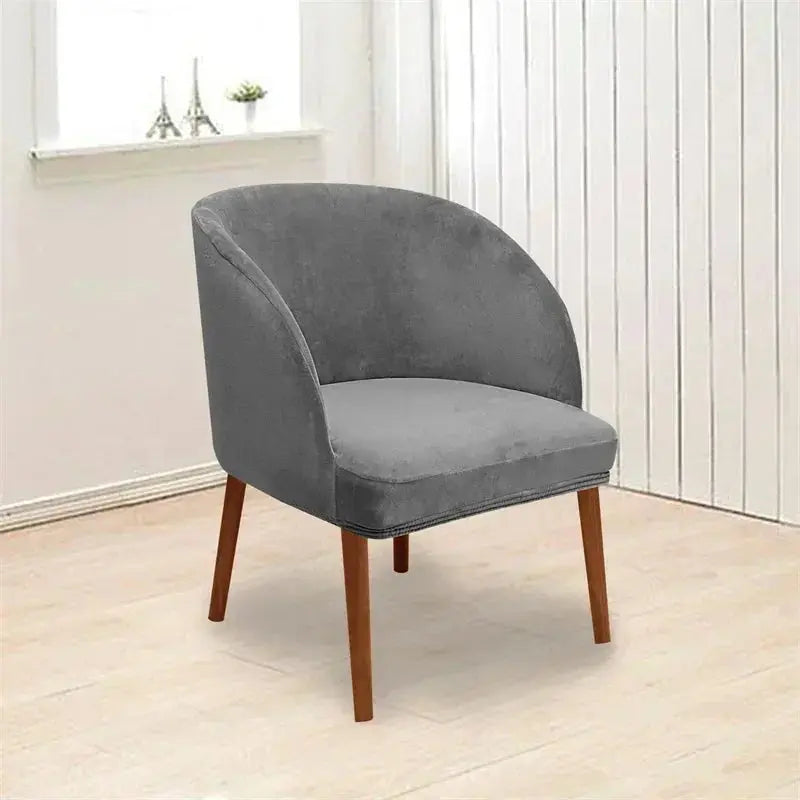 Housse Fauteuil Scandinave Velours AERIS Housse de France