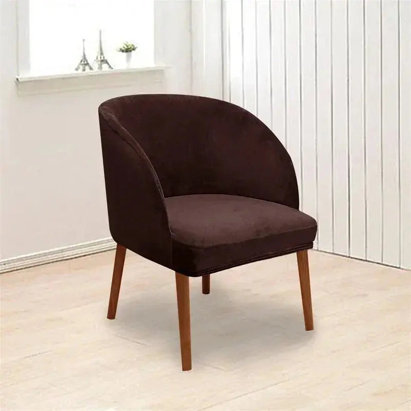 Housse Fauteuil Scandinave Velours AERIS Housse de France