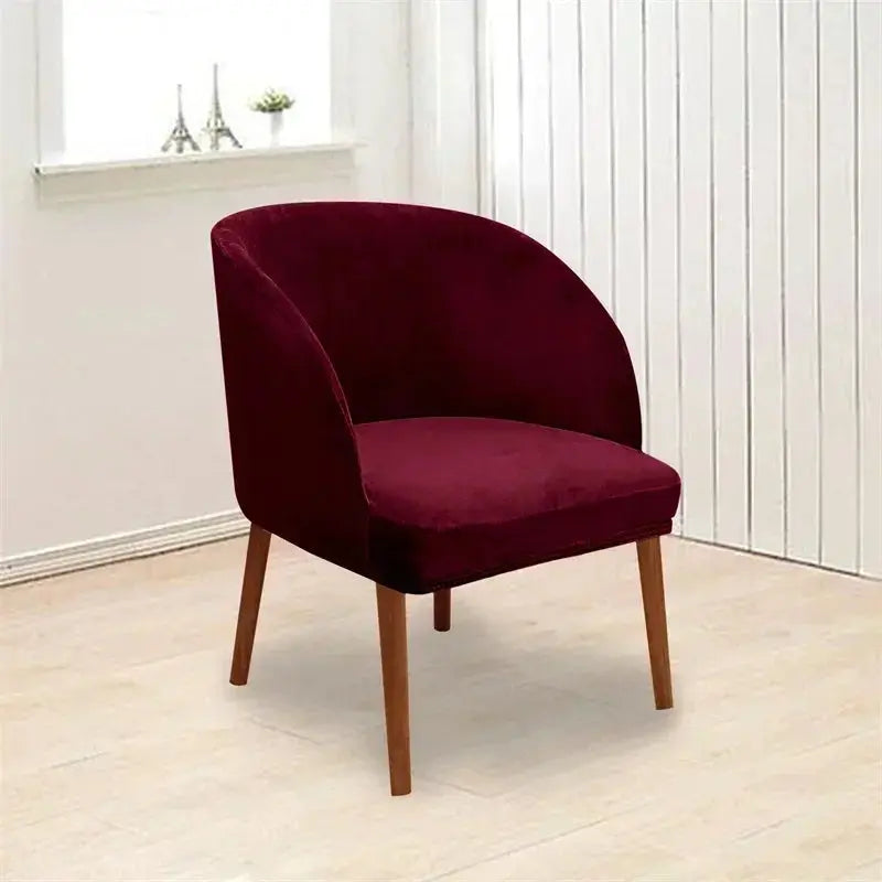 Housse Fauteuil Scandinave Velours AERIS Housse de France
