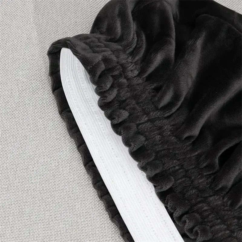 Housse Fauteuil Scandinave Velours AERIS Housse de France